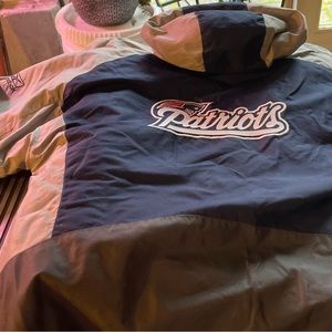Boys xl patriots winter jacket.